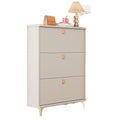 Tipping shoe cabinet solid wood for home door new arrival large capacity entrance cabinet small narrow shoe rack