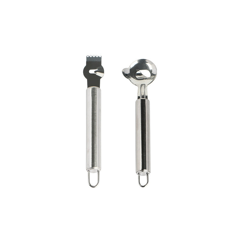 Stainless steel noodle knife, special noodle cutter, kitchen tool, restaurant convenient hanging lemon peeler