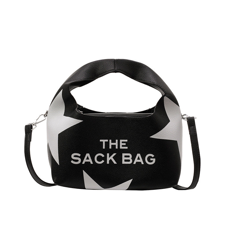 new arrival large-capacity trendy handbag fashionprintinglettereasiest for matchcasual crossbody bag
