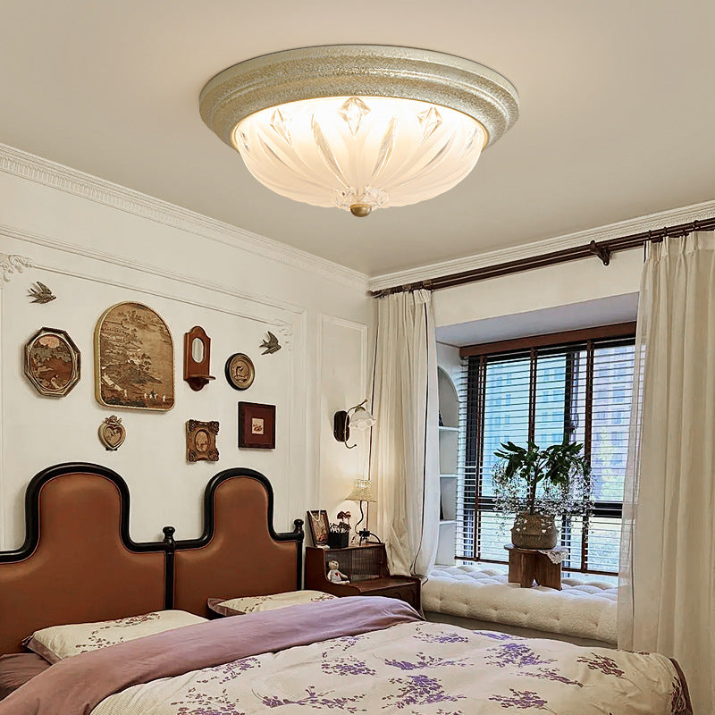 American rural ceiling light balcony aisle light entrance corridor entrance light simple pastoral wrought iron led ceiling light