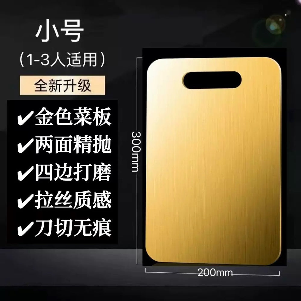 thickened 304 stainless steel cutting board kitchen chopping board fruit board panel rolling board chopping board factory