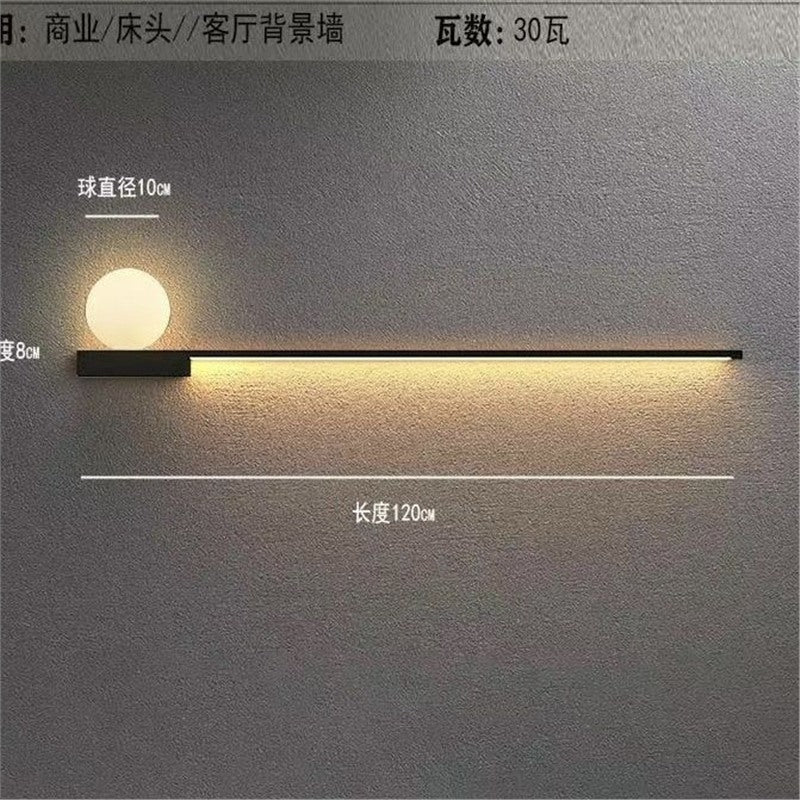 Ximeike high-end nordic style wall lamp, efficient and dimmable, 15w-20w, multi-color temperature, 20-30㎡ irradiation