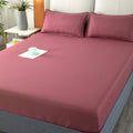 Pure color bed cover single piece bed cover three piece set simmons bed skirt one circle elastic all inclusive fitted sheet bed bag