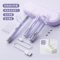 New arrival rechargeable light-emitting ear spoon suit nose pick ear pick earwax baby battery light buckle ear pick suit
