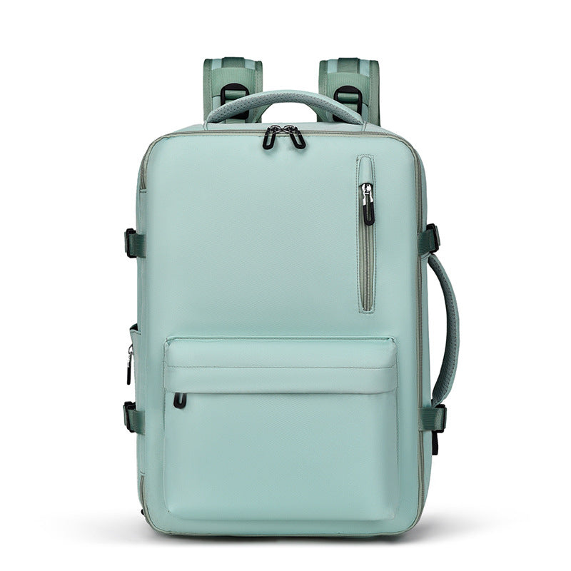 Cross-border fashion leisure travel expansion backpack large capacity lightweight backpack business commuter laptop bag