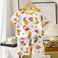summer new arrivals: kids' short-sleeve and shorts sets - baby boys' and girls' t-shirt and shorts outfits, all-cotton wholesale