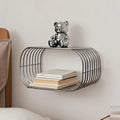 Same-day delivery wall shelves, room decorations, creative wall display racks, bedroom bedside wall-mounted line edge tables