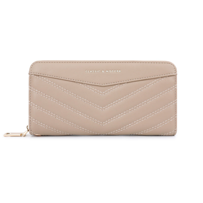 2024 Telian new fashion  clutch bag wholesale, large capacity embroidery thread women's wallet