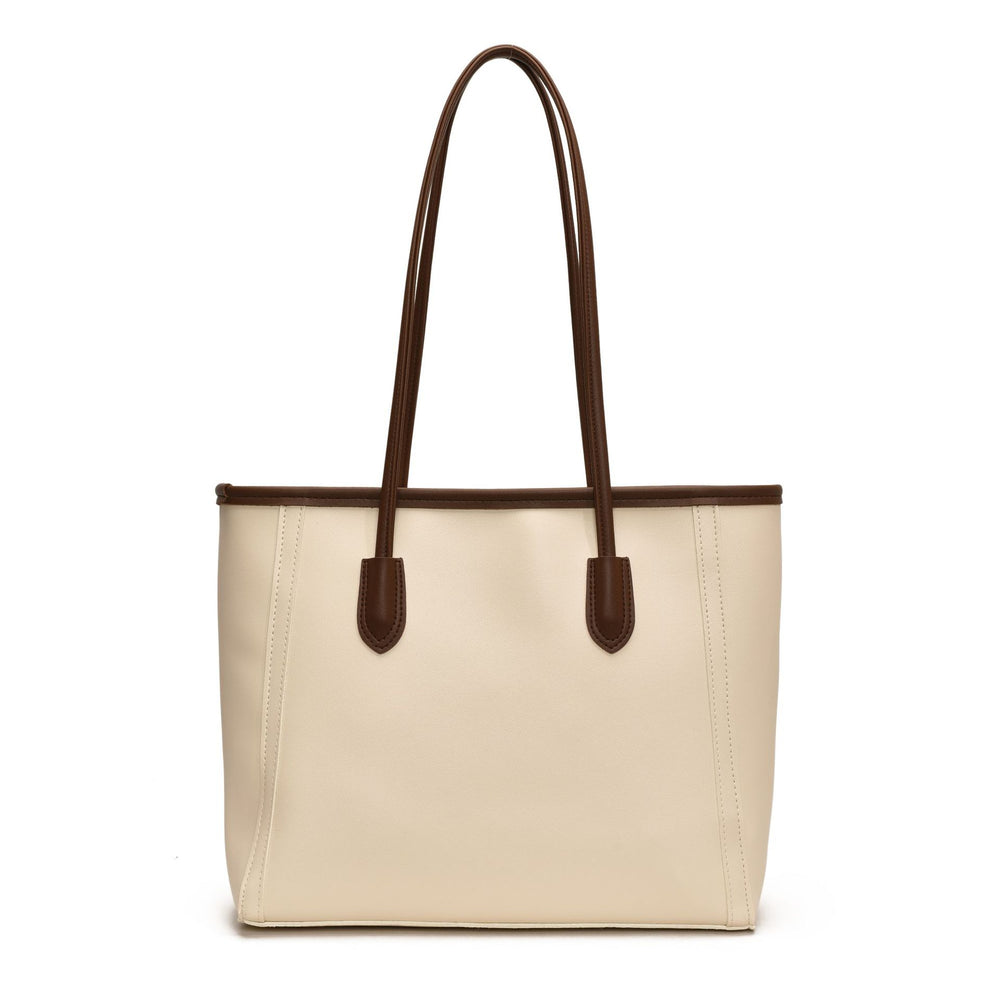 Classy texture work clothing tote bag k-styleelegant shoulder underarm bag large capacity trendynew arrivalsatchel bag for women