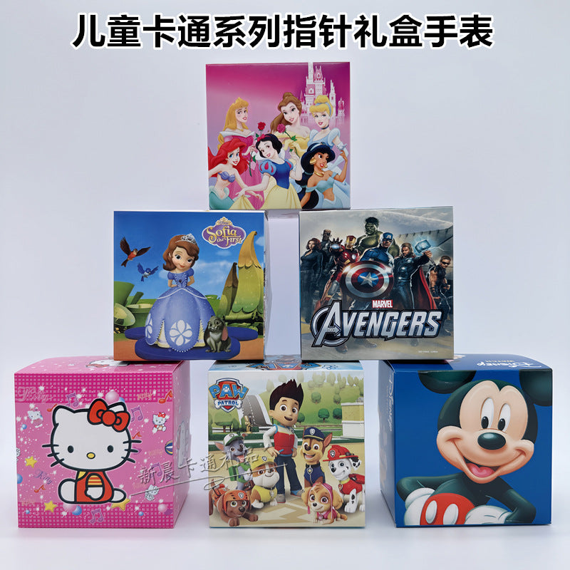Factory direct boxed cartoon watches wholesale - kids' watches, student timepieces, cartoon anime watches - dropshipping available