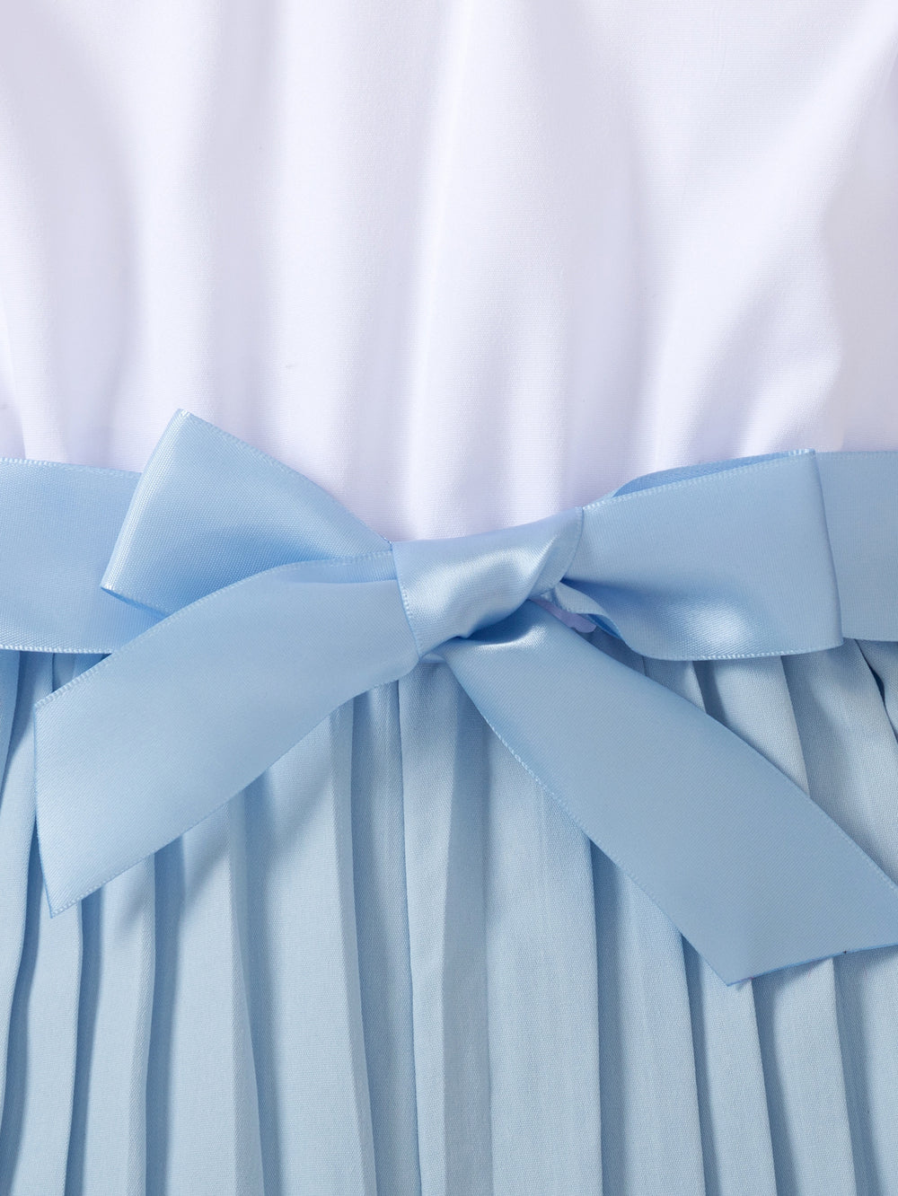 european and american style cross-border girls' flutter sleeve ruffle collar top with pleated wide-leg pants and belt (jumpsuit)