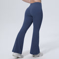 New barely-there high-waisted yoga pants: tummy control, butt lift, wide leg flare leggings for outdoor running, fitness, and sports - women's yoga apparel