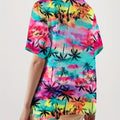 wholesale women's short-sleeved shirts, trendy shirt with hot-selling cross-border print designs, dropshipping available