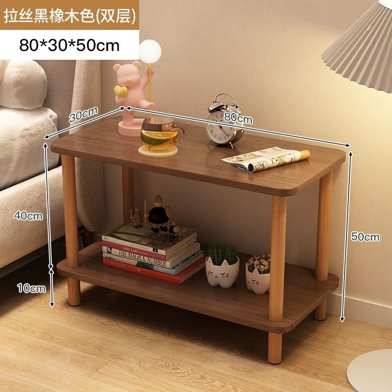 Bedside table bedside small table casual rental house small square table sofa side table bedroom simple for home storage rack