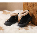 Kids' & baby's snow boots: new  winter collection - girls' thickened fleece-lined cotton boots, boys' warm first walker cotton shoes