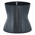 Waist trainer shapewear waist cincher latex sweat waist trainer 25 steel bone rubber corset