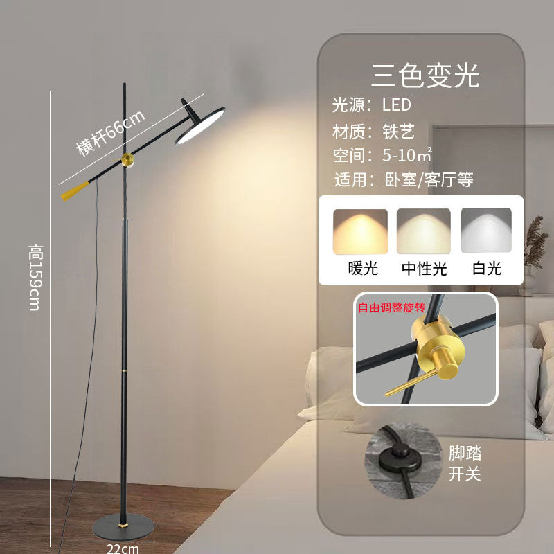 Modern minimalist full spectrum study reading desk lamp for living room, bedroom, study, kids, and students