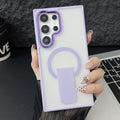 Samsung s26 ultra matte skin feel phone case s25 wireless charging magnetic stand cross-border export a56 protective cover