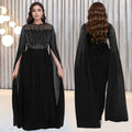C7392 cross-border   fashion women's elegant hotfix rhinestone see-through dress