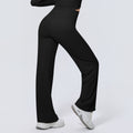 New arrival nude quick-drying yoga pants high waist hip lifting outdoor running sports loose pants draped straight-leg fitness pants