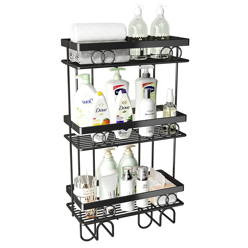 Shelf above the toilet in the bathroom, toilet sink, toilet, wall hanging, no punching, multi-functional storage rack.