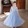 Girls' dresses wedding dresses piano performance flower girl dresses hostess dresses little girls' princess birthday performance outfits new