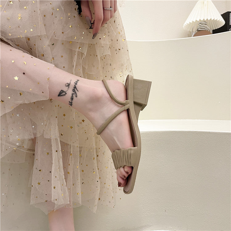 2024 summer new arrival: chic & elegant espadrille-style slides for women - trendy, soft-soled, lightweight, and platform-ready for outdoor wear