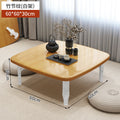 Folding table, household table, kang table, simple dining table, low table, bay window desk, installation-free dormitory bed computer table