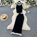 Light mature style vest skirt stereo flower suit women's summerfashioneasiest for match decoration two-piece setelegancesuit