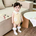 Summer lightweight romper baby princess super cute stylish bodysuit infant clothes summer sleeveless outing jumpsuit