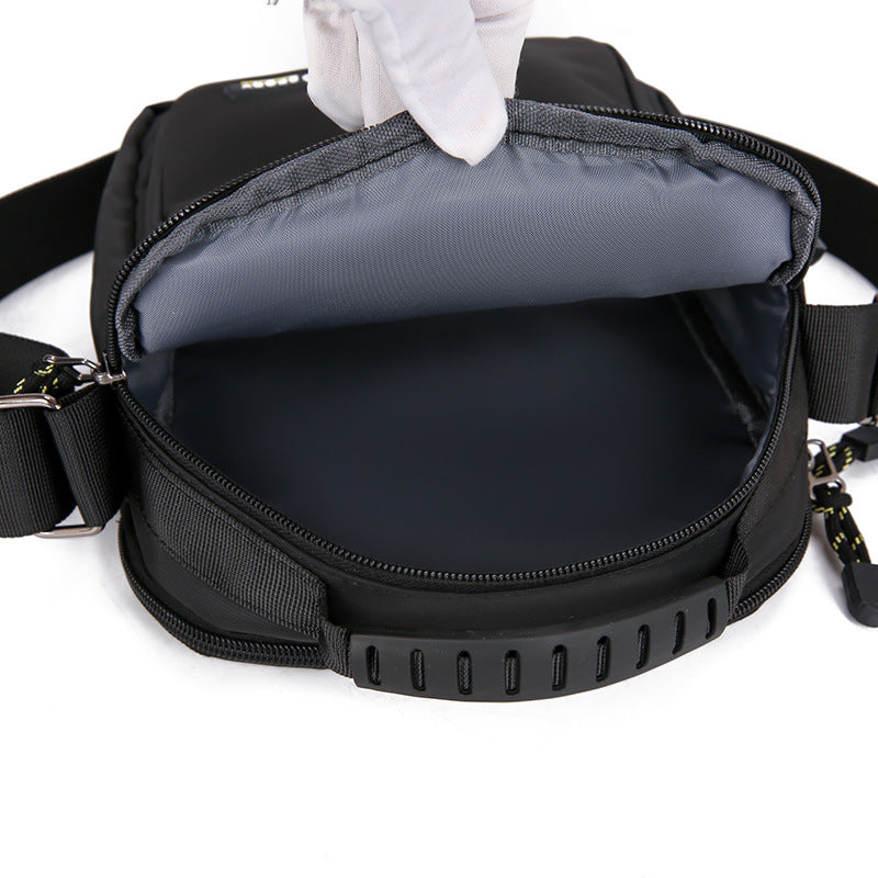 New men's bag business casual men's messenger bag urban simple shoulder handbag multi-layer outdoor small bag