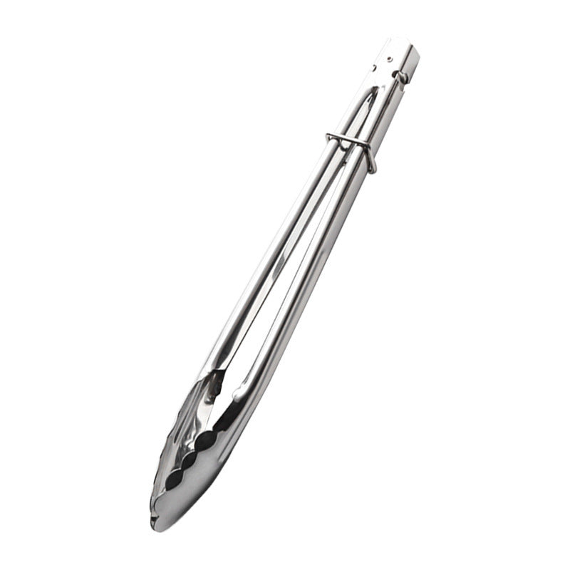 Food tongs outdoor food tongs stainless steel bbq tongs baking bread tongs camping bbq steak tongs serving tongs