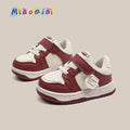 spring/autumn new korean style boys' baby shoes, white sneakers, first walking shoes, children's athletic shoes, unisex kids' skate shoes