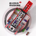 Kids' transforming ejection truck track car engineering storage container car truck boy's toy cross-border wholesale