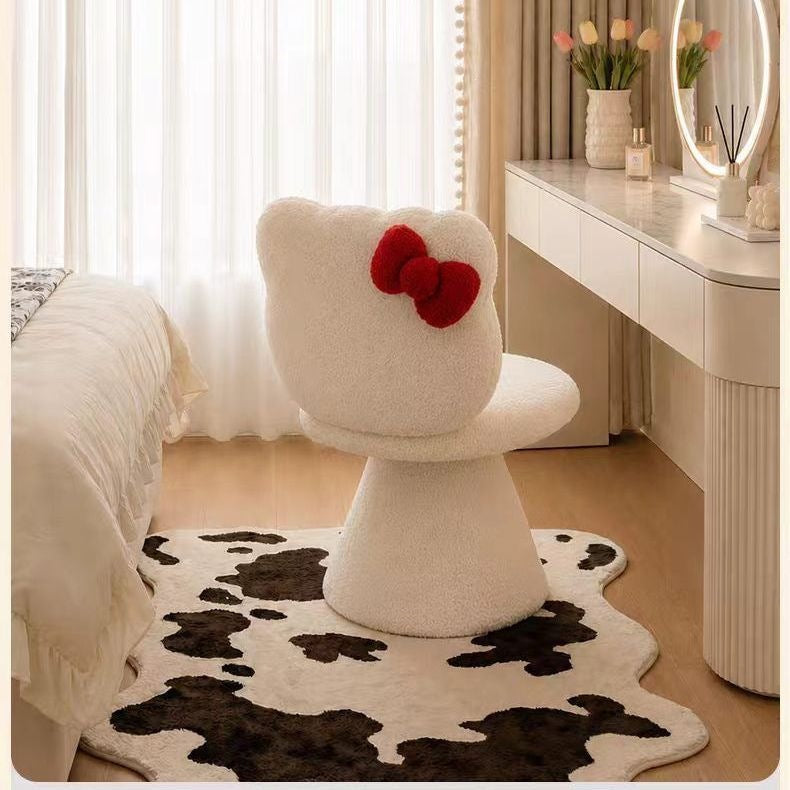 For homedressing table rotate chair makeup chair single sofa chair stuffed makeup stool bedroom room bedroom