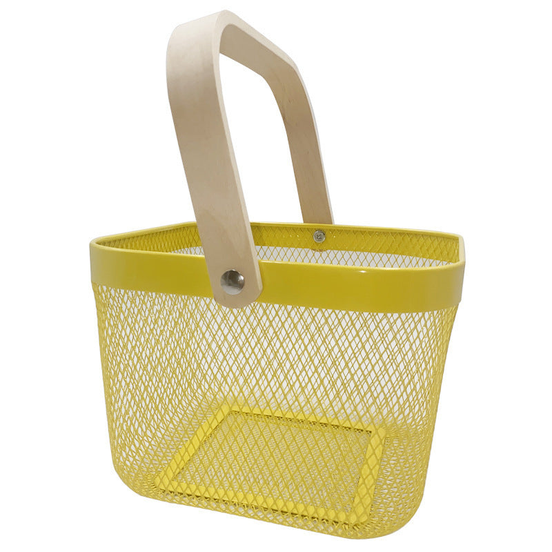 Multifunctional milk purple ruisato cut out storage basket ins high value desktop for home miscellaneous basket storage storage box