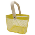 Multifunctional milk purple ruisato cut out storage basket ins high value desktop for home miscellaneous basket storage storage box