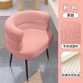 Influencer-approved bobo chair: comfortable home office computer chair, bedroom lambswool vanity stool, makeup chair, casual single sofa chair