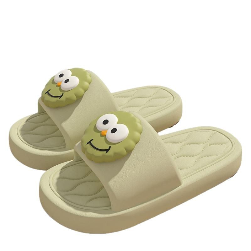 2025 new women's summer slippers - cloud-like comfort, soft sole, non-slip, thick-soled, one-strap sandals for home and bathroom use - wholesale