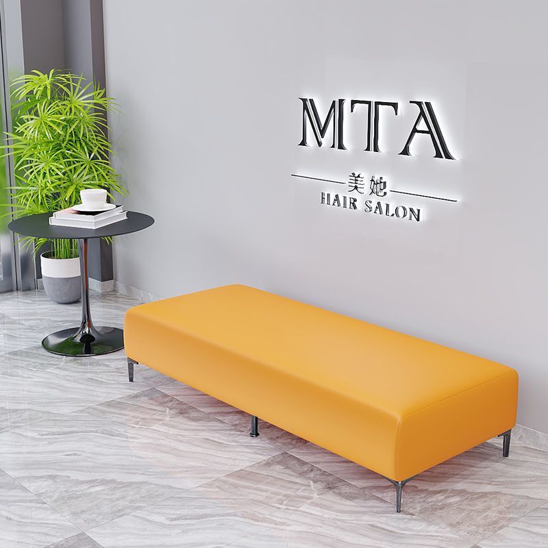 Rest area barber shop popular bench sofa stool clothing store shoe store waiting chair mechanism narrow small sofa