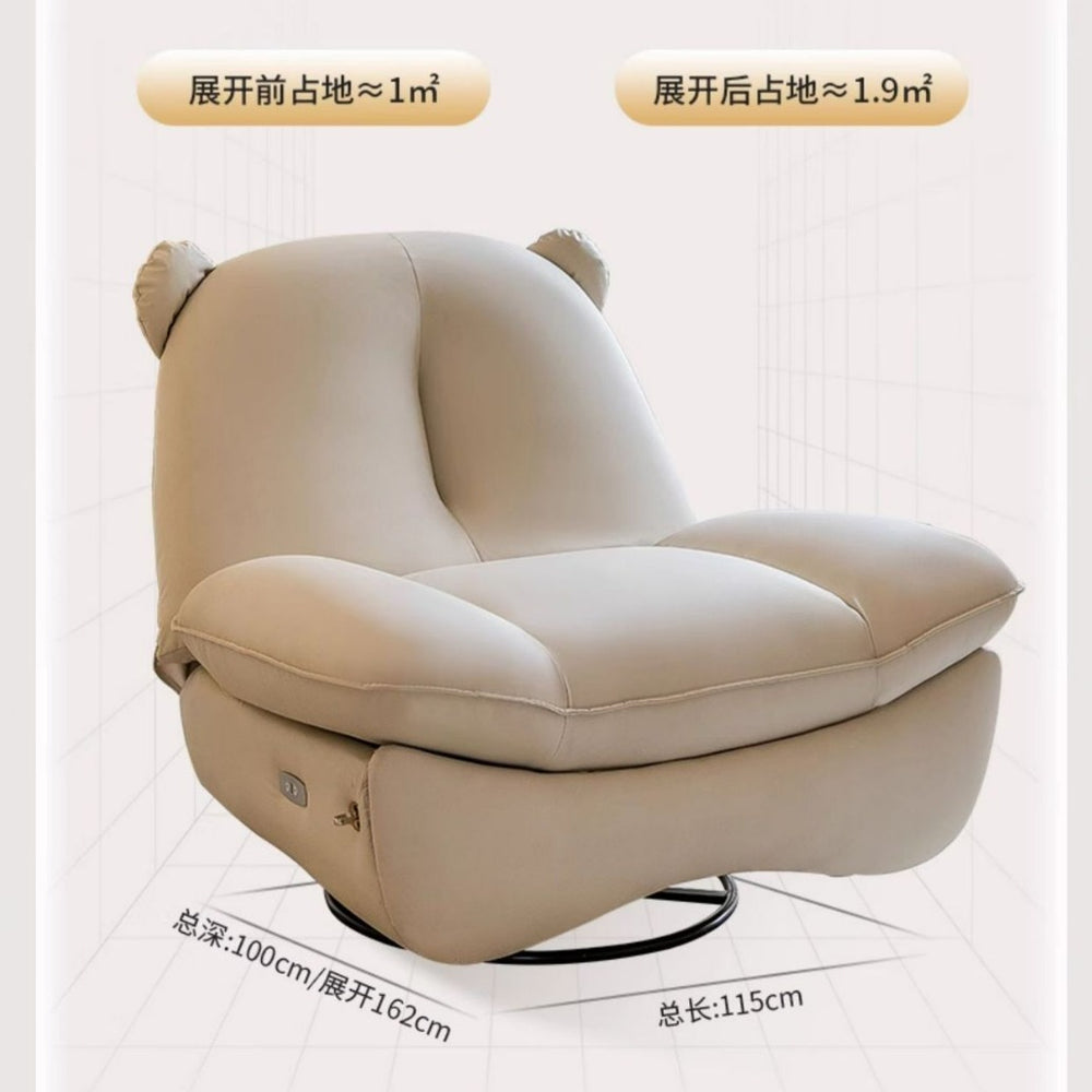 Electric multifunctional massage recliner lazy chair first class single living room sofa rotate rocking chair electric adjustable