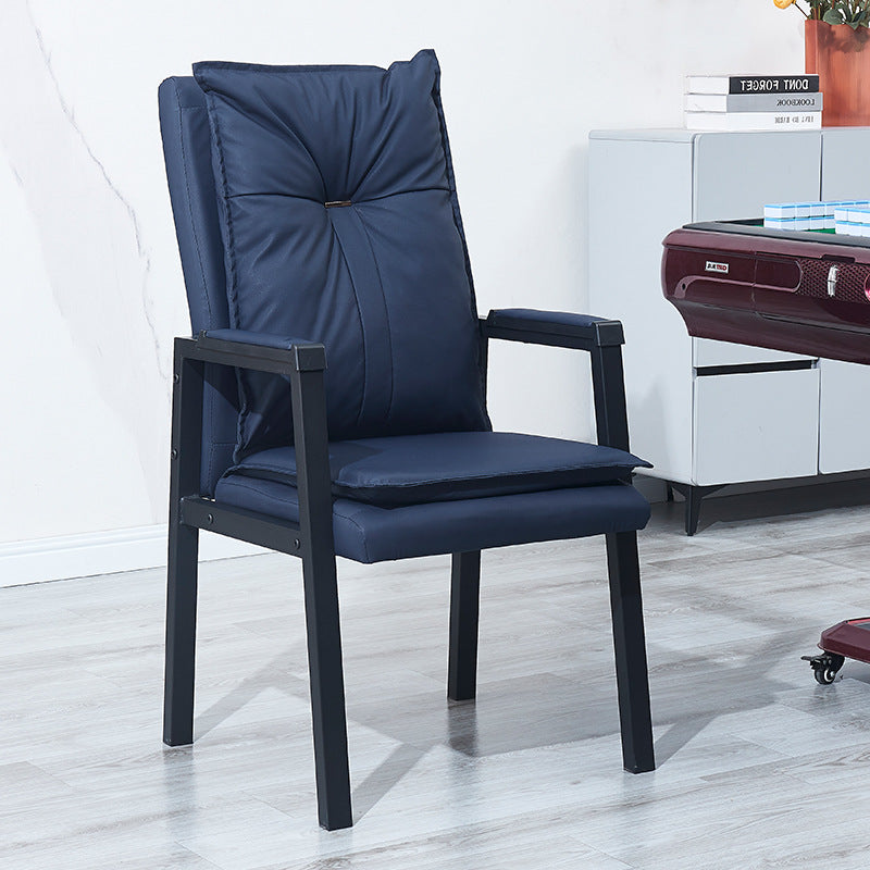 Chess and card room mahjong hall special mahjong chair sedentary comfortable office chair teahouse home thickened double backrest chair