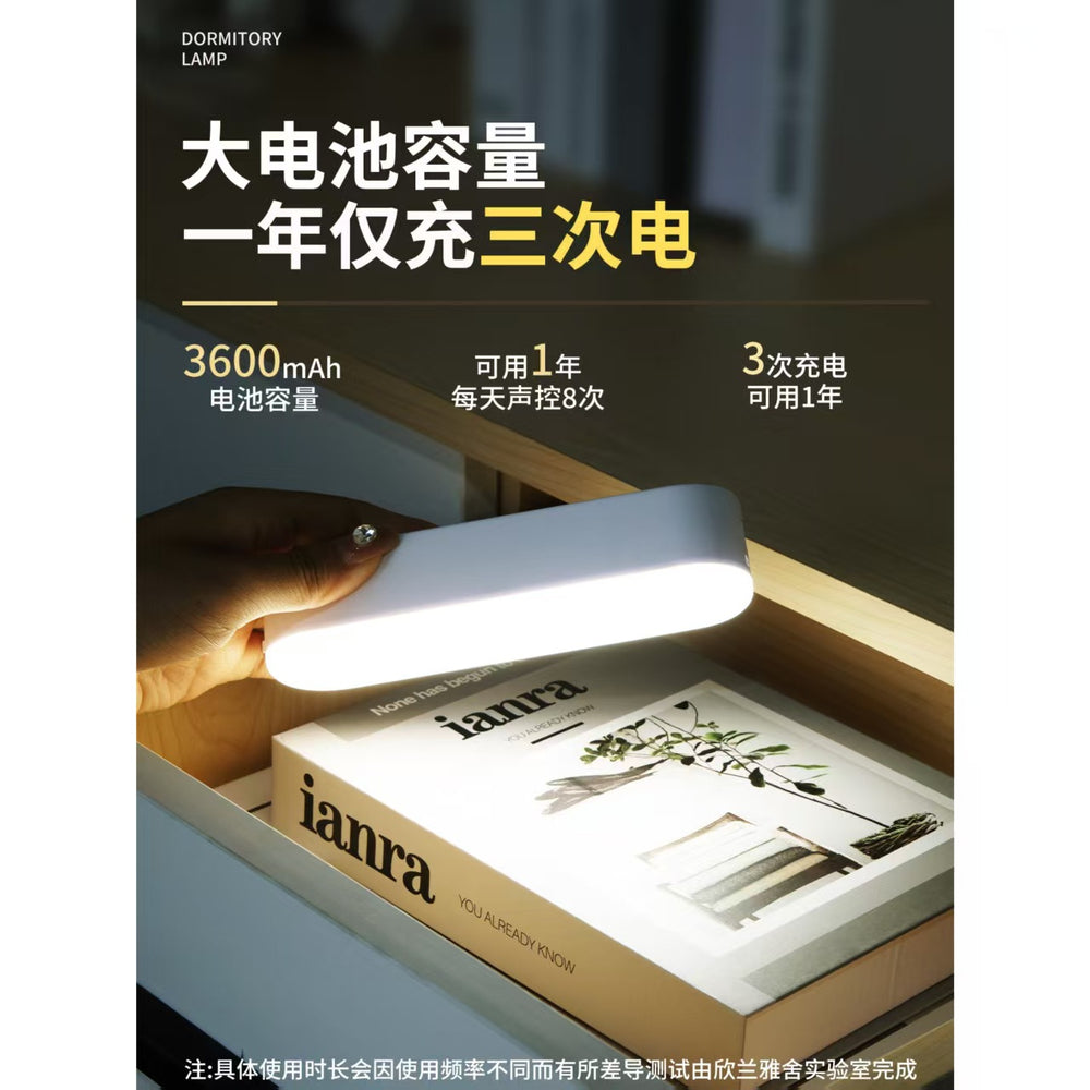 Voice-activated light corridor sensor light entrance door staircase steps night for home door aisle all-in-one wireless night light