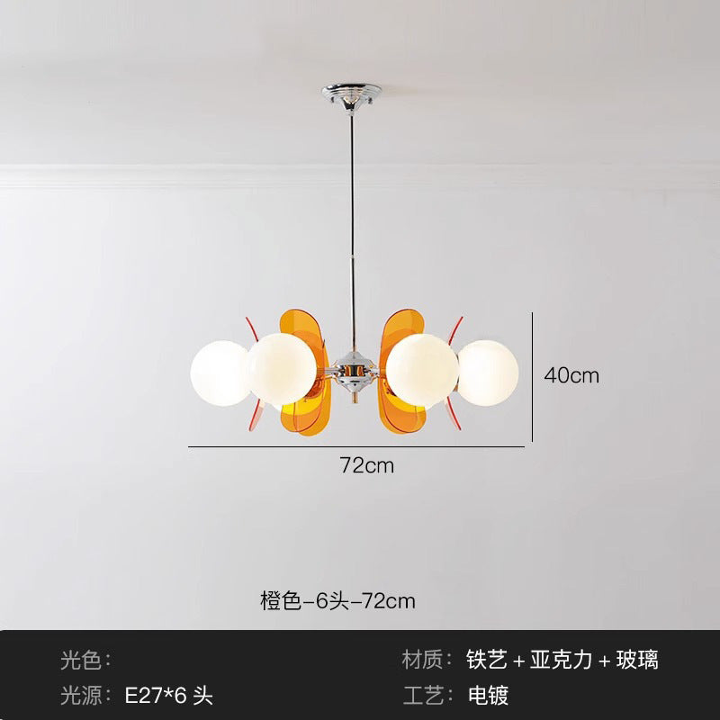 Full Spectrum Magic Bean Living Room Chandelier Memphis Medieval Vintage Creative Premium Bedroom Study Bauhaus Lighting