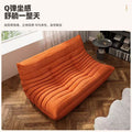 Popular sofa chair bedroom casual living room tatami casual double sofa chair caterpillar lazy sofa