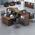 Saint li screen desk chair financial table workstation card slot casual modern staff computer desk