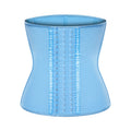Ocean blue sports fitness shapewear waist support belt postpartum belly shaping waist cincher fishbone corset top
