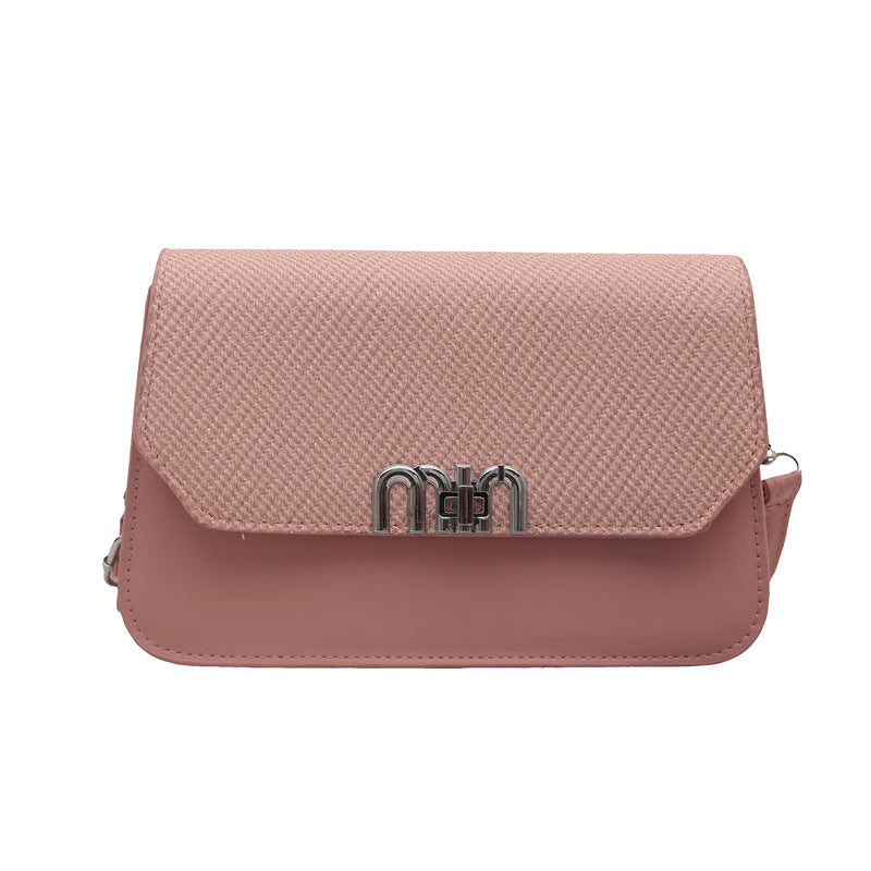 New fashion trend foreign style small square bag 2025 summer versatile popular simple high-end texture shoulder messenger bag