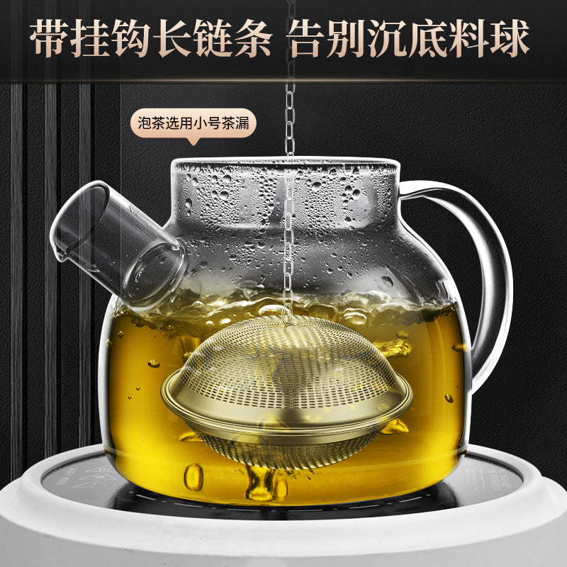 304 stainless steel seasoning ball bag seasoning ball braised ball soup bag stew meat seasoning box boiled meat filter ball flavor treasure