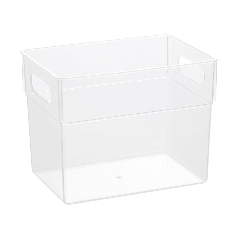 Desktop Drawer Marker Stationery Storage Box Plastic Transparent Pen Holder Sundries A4 Book File Storage Box Wholesale